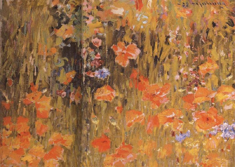 Robert William Vonnoh Poppies china oil painting image